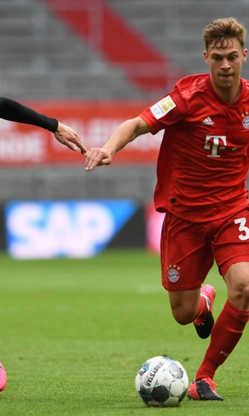 Bayern's Kimmich less emotional but calmer in fan-free games